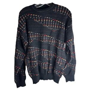 Colore‎ Italia VTG 90s Grandpa Cozy Medium Sweater Italy